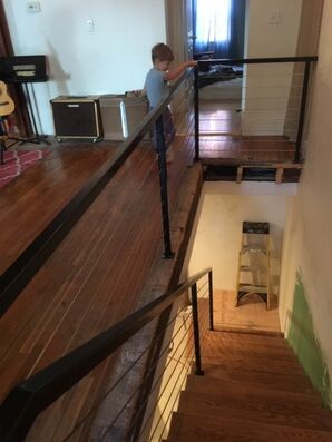 Installing Staircase with Handrail in Saugus, MA (4)