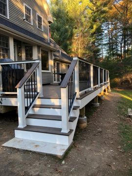 Deck building in Ward Hill, MA by Boston 5 Star Contractors Inc